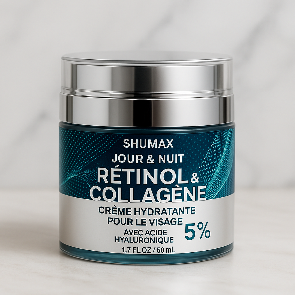 Crème visage au collagène – Anti-âge, hydratation jour et nuit – 50ml