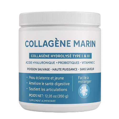 Collagène marin en poudre – Peau éclatante, digestion et articulations