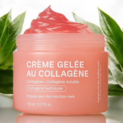 Crème Collagène Visage Hydratante et Raffermissante – Soin Anti-Âge Peau Lisse et  Éclat Naturel