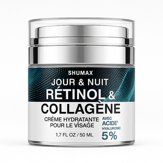 Crème visage au collagène – Anti-âge, hydratation jour et nuit – 50ml